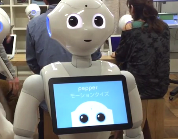 Pepperモーションクイズ00