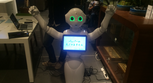 Palsbots in pepperデモアプリ体験会