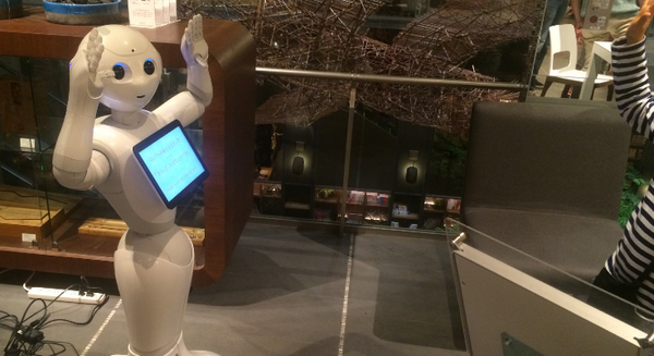 Palsbots in pepperデモアプリ体験会