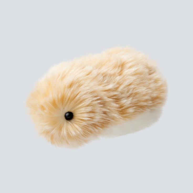 飼い主になつくフワフワ毛並みの癒しAIペットロボット「モフリン