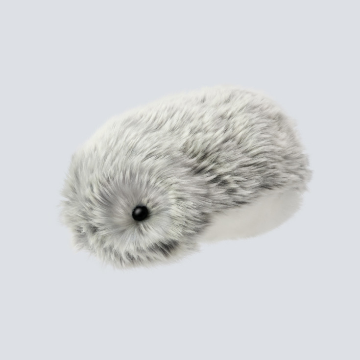 【美品】Moflin モフリン クラファン限定品 飼い主になつくフワフワ毛並みの癒しAIペットロボット「モフリン