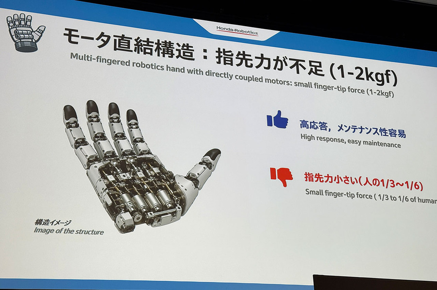 ホンダが新型のロボット多指ハンドを一般公開　人の2倍の指先力と微少なネジを回す器用さを実現「Willow Drive」