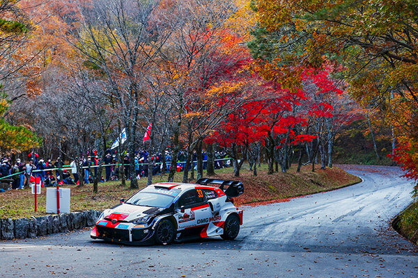 世界ラリー選手権(WRC)「ラリー・ジャパン」12年ぶりに開催　競技車は今シーズンからハイブリッドに！トヨタの脱炭素へのアプローチ