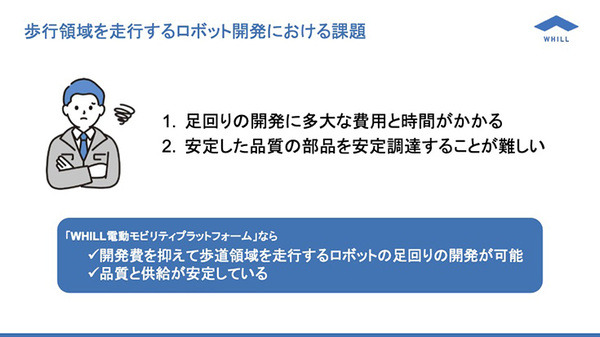 人だけではなく、モノも自動で近距離移動する社会　WHILLが描く未来のモビリティ
