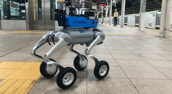 東京駅で四足歩行ロボットが巡回点検 JR東日本ビルテック・TechShareが共同実証実験 画像