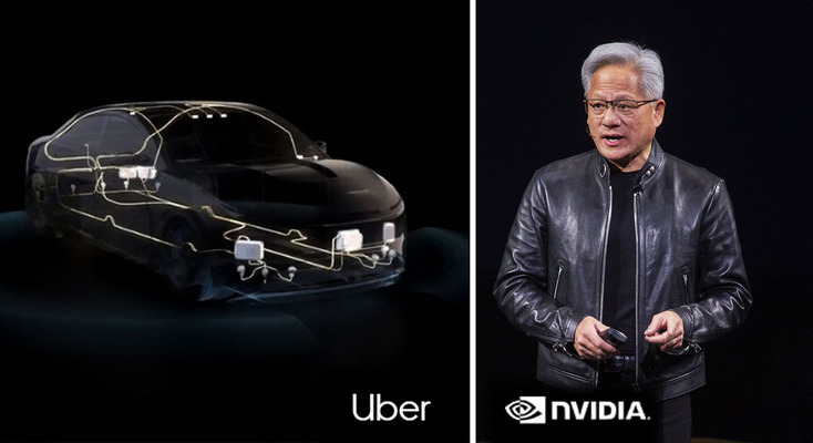 2028年までに28都市でロボタクシー展開へ　NVIDIAとUberの提携拡大、いすゞや日産、BYDなども開発を加速 画像