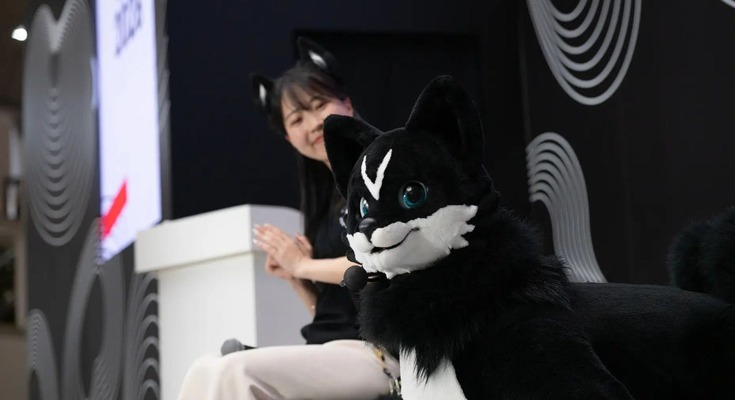 アニマロイド「FOX」が練り歩き、子ども達との会話で「SusHi Tech Tokyo 2026」会場を沸かせる 画像