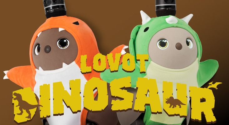LOVOTの恐竜ウェアシリーズ第2弾「トリケラトプス」を6/26に発売 アクスタを集めると特別デザインが完成 画像