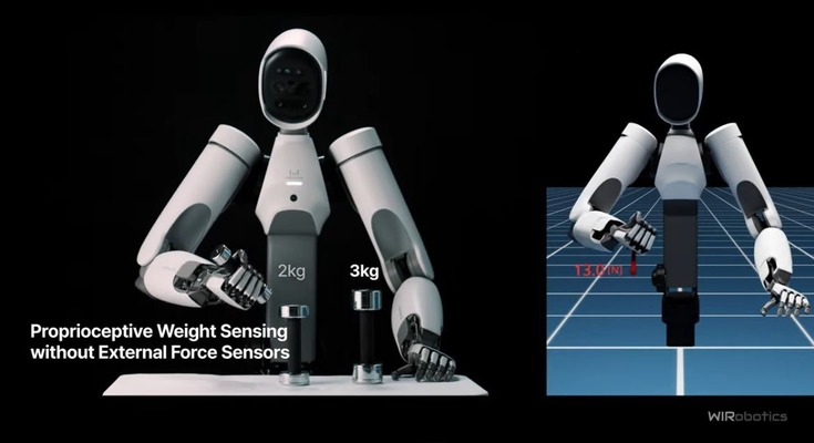 韓国WIRobotics、ヒューマノイド「ALLEX」のシミュレーションモデルを公開 フィジカルAI開発エコシステム構築の第一歩 画像