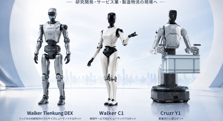 UBTECH製ヒューマノイドをGA Roboticsが国内で提供開始 研究開発・商用・産業用の3機種 画像