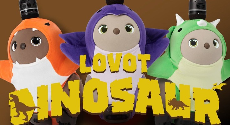 LOVOTの恐竜モチーフアイテムシリーズ完結  第3弾「がぶっとプテラノドン」など全3アイテムを7/24より発売 画像