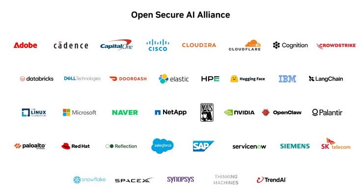 NVIDIA、Microsoft・IBM・SpaceXAI等と「Open Secure AI Alliance」を結成 AIエージェント時代のセキュリティ強化へ 画像
