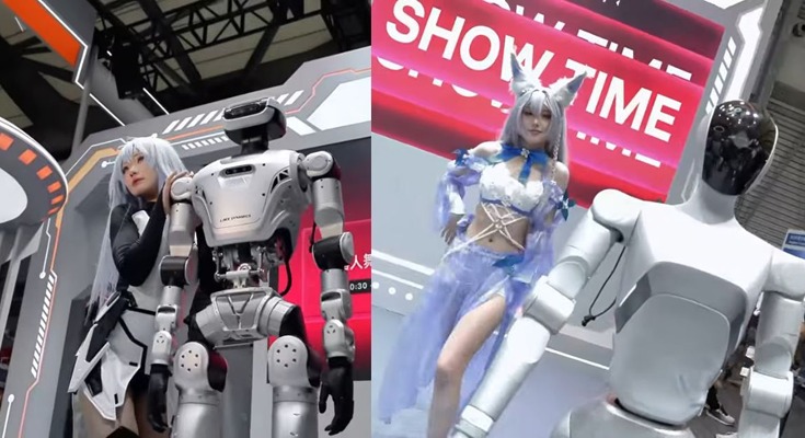 流麗なヒューマノイド「Luna」も公開　中国・上海でエンタメイベント開催、LimXが出展 【動画】 画像