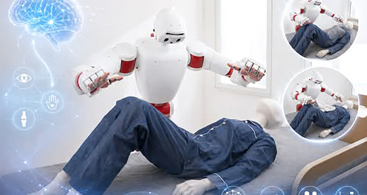 脳の「予測する仕組み」でヒューマノイドが複数の介護動作を学習　早大・NCNP、フィジカルAIの基本原理となる可能性を示す 画像