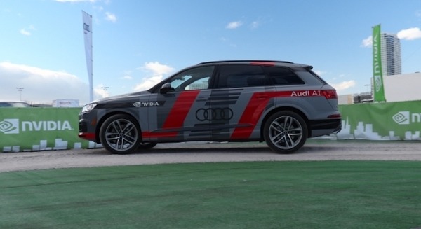 NVIDIA と Audi、AI 搭載自動車の開発で提携！ 2020年の路上走行実現へ 画像