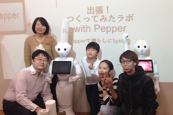 面白法人カヤック × DMM.makeの「第二弾！出張！つくってみたラボ with Pepperさん」に行ってきた。 画像