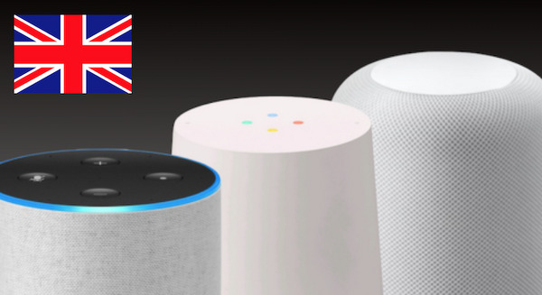 英国のスマートスピーカー市場、2018年に倍増。市場シェアはAmazon Echoが60%超を維持 画像