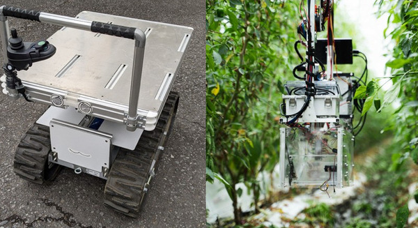 農業課題をロボットで解決せよ　収穫ロボのAGRISTと搬送台車のDoogがつくばで議論 画像