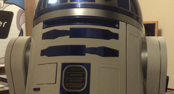 R2-D2（冷蔵庫）を動かしてみたよ！ 画像