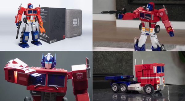 ロボットヒーロー「フラッグシップ オプティマスプライム」音声制御/自動変形/プログラミングが可能 4月13日に予約開始 画像