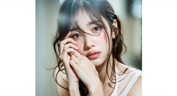 1ヶ月半で1万フォロワー超の美女「藤原れい」の写真集発売　実は彼女、AIが作った実在しないグラビアアイドルだった… 画像