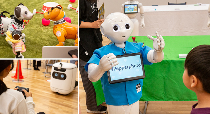 ロボットとの“ちょっと先の未来”を体験！ 家族連れやカップルでにぎわう「ちょもろー2025」竹芝で開催　ともだちロボットが人気 画像