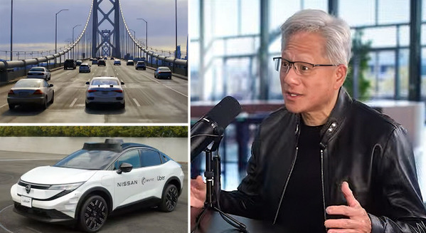 NVIDIA × Uberがロボタクシー参戦へ　来年前半に米西海岸で開始、自動運転の導入競争が本格化