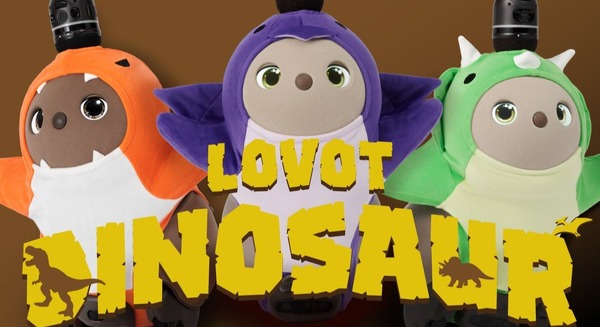 LOVOTの恐竜モチーフアイテムシリーズ完結  第3弾「がぶっとプテラノドン」など全3アイテムを7/24より発売 画像