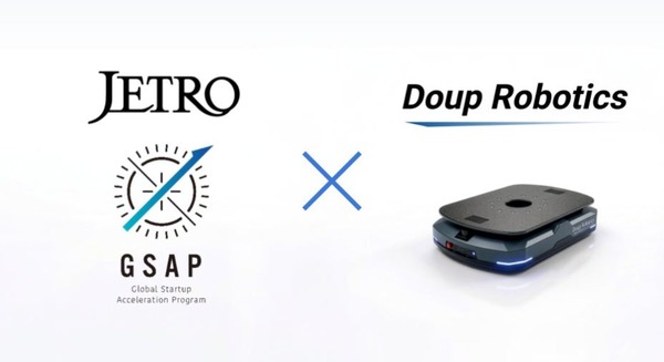 Doup Robotics、JETRO「GSAP 2026」の製造・ハードテック部門に採択 自律搬送ロボットで米国進出へ