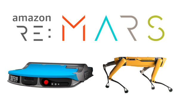Amazonのカンファレンス「Re:MARS」に登場したロボットを一挙紹介！ドローン、配送センター用ロボット、4足歩行ロボットなど。