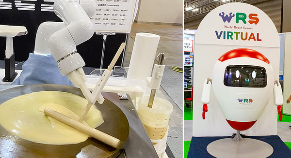 COBOTTA アイデアチャレンジ最優秀賞は進化した「クレープロボット」が受賞！WRSはロボット展で体験コーナーを設置