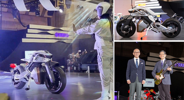 ヤマハ発が倒れず自律走行するバイク新型「モトロイド2」を公開　バランス制御/ジェスチャー操作など進化ポイントまとめ 画像