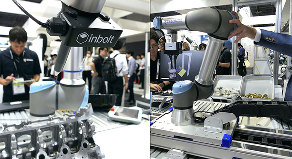 進化する協働ロボット　URが「RTJ2024」でリアルタイム3Dビジョントラッキングや協働型スライダなどを日本初公開