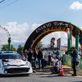 岐阜・恵那峡で整備後、午後の山岳SSへ　オジエとエバンスが僅差バトル、WRCラリージャパン