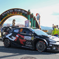 岐阜・恵那峡で整備後、午後の山岳SSへ オジエとエバンスが僅差バトル、WRCラリージャパン