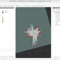 slam-toolboxによるSLAMの実行例