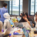 「ペッパソン2017西の陣」で三冠を獲得した「おしえてペッパー!」とは? チームメンバーは全員学生