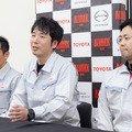 Bリーグ会場にトヨタのロボットが集結(2) スラムダンク桜木花道がモデルの「CUE3」がセンターサークルからのシュートに初挑戦！