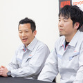 Bリーグ会場にトヨタのロボットが集結(2) スラムダンク桜木花道がモデルの「CUE3」がセンターサークルからのシュートに初挑戦！