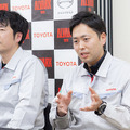 Bリーグ会場にトヨタのロボットが集結(2) スラムダンク桜木花道がモデルの「CUE3」がセンターサークルからのシュートに初挑戦！