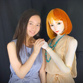 等身大アイドルロボット「高坂ここな」が女性アイドル大畑杏雛とユニット「プリティエンジェル」を結成　神田明神で舞を披露予定