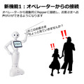 「Pepper for Biz」の遠隔応答機能をアップデート 呼び込みから接客まで幅広いオペレータのリモート対応が可能に