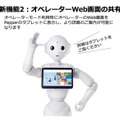「Pepper for Biz」の遠隔応答機能をアップデート 呼び込みから接客まで幅広いオペレータのリモート対応が可能に