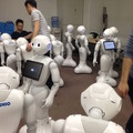 「複数台のペッパーをつかったハッカソン！」に行ってきました。