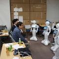 「複数台のペッパーをつかったハッカソン！」に行ってきました。