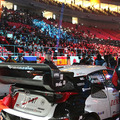 WRC「ラリージャパン」豊田スタジアム初の特設コースをラリーカーが激走!写真で見るジャンプ/ドリフト/熱戦の迫力