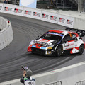 WRC「ラリージャパン」豊田スタジアム初の特設コースをラリーカーが激走！写真で見るジャンプ/ドリフト/熱戦の迫力