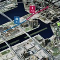 ARで近未来の豊洲を探索!清水建設とアップフロンティアが共同開発した『豊洲ジオラマビジョン』とは 国交省の「PLATEAU」を活用