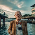 キービジュアルは「生成AIじいちゃん」 ええじいちゃんの写真や動画をSNSで募集「ウェルエイジングアワード」會田与作氏とコラボ