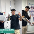 キューティーロイドから生まれた人間の手に近い高性能小型ロボットハンドを義手に活用　可能性を示す動画を公開
